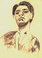 Franck Gribling zelfportret 1951